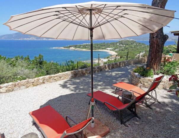 T3 - Les terrasses du pano - Corsica Porticcio - vue panoramique